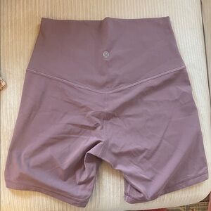 lululemon align shorts purple Women's Bike Shorts 6 NWOT